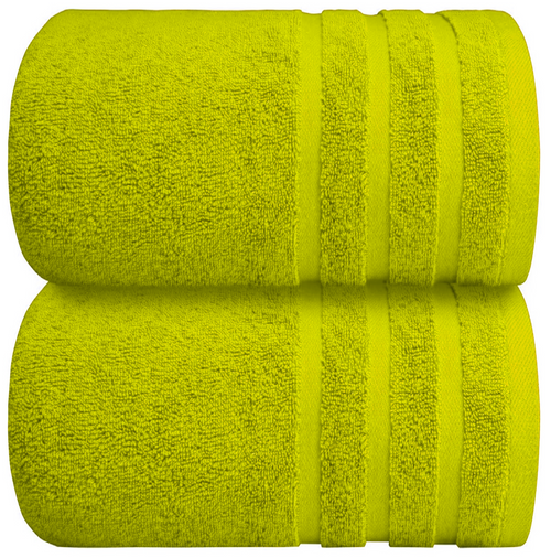 Vibrant-colored super bath sheets for every bathroom